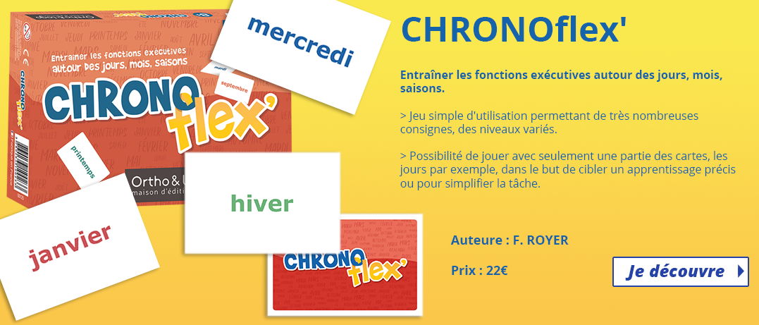 CHRONOflex' - Nouveauté Ortho & logo