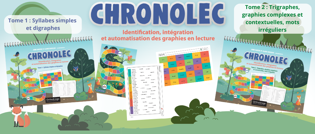 Chronolec - Tome 1 & 2 - Ortho & logo
