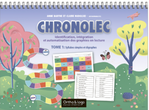Chronolec - Tome 1 : Syllabes simples et digraphe d'Ortho & logo