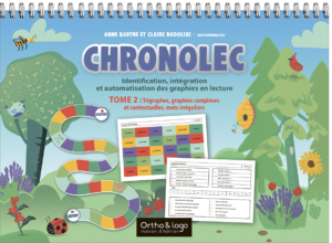 Chronolec - Tome 2 : Identification, intégration et automatisation des graphies en lecture d'Ortho & logo